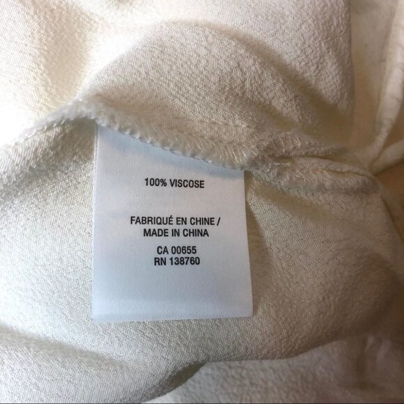SIZE 22 Reitman’s Boxy Cream Cap Sleeve Blouse - Picture 7 of 7